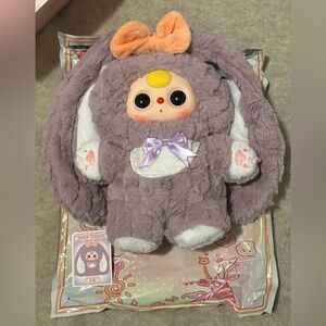 Baby Three Sweet Baby 400% CONFIRMED Purple Bunny Boba Eyes